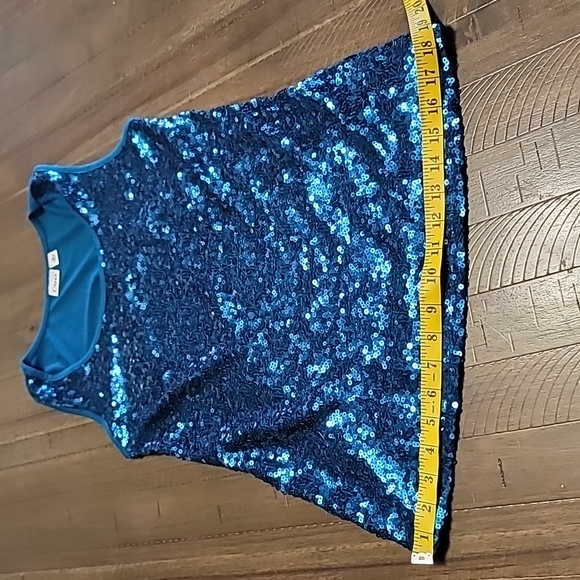 Cato stretch sequin tank top - Picture 7 of 11